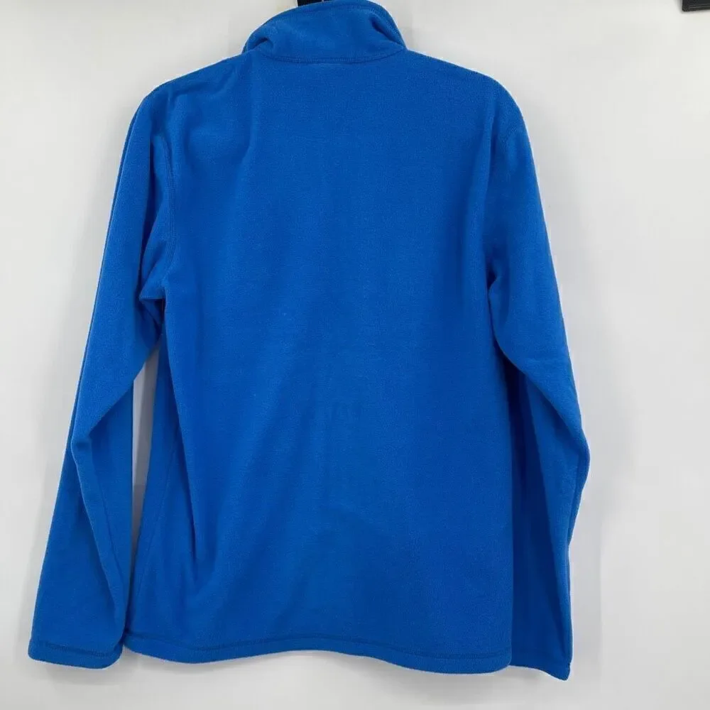 The North Face Blue Never Stop Exploring Quarter Zip Fleece Sweatshirt Size S/P
